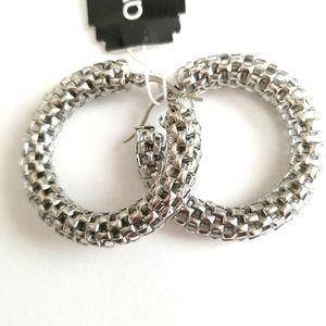 Avondayle Mesh Hoop Earrings